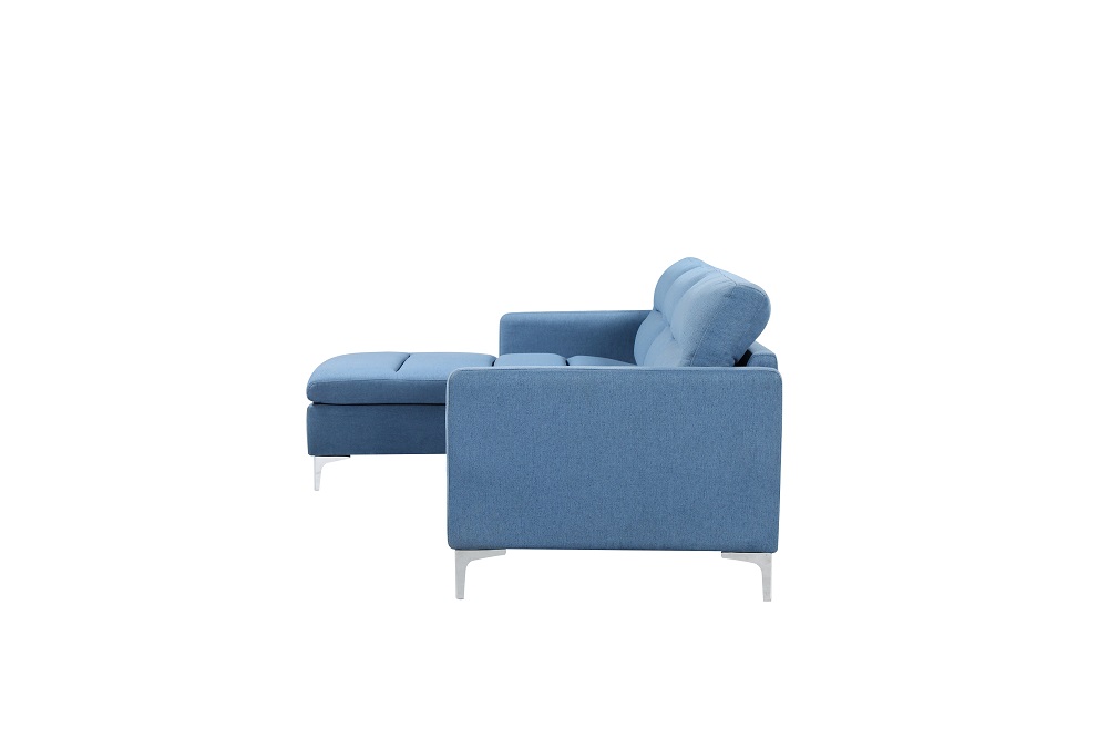 Blue Fabric Sofa