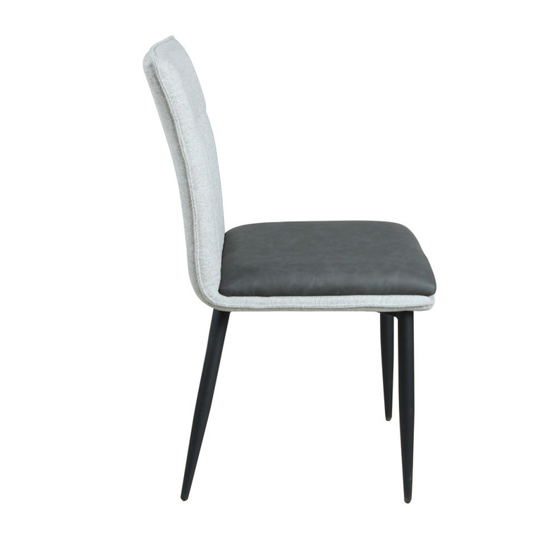 modern fabric pu leather metal dining chair DC-1736