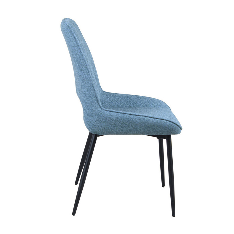 modern fabric pu leather metal dining chair DC-1757