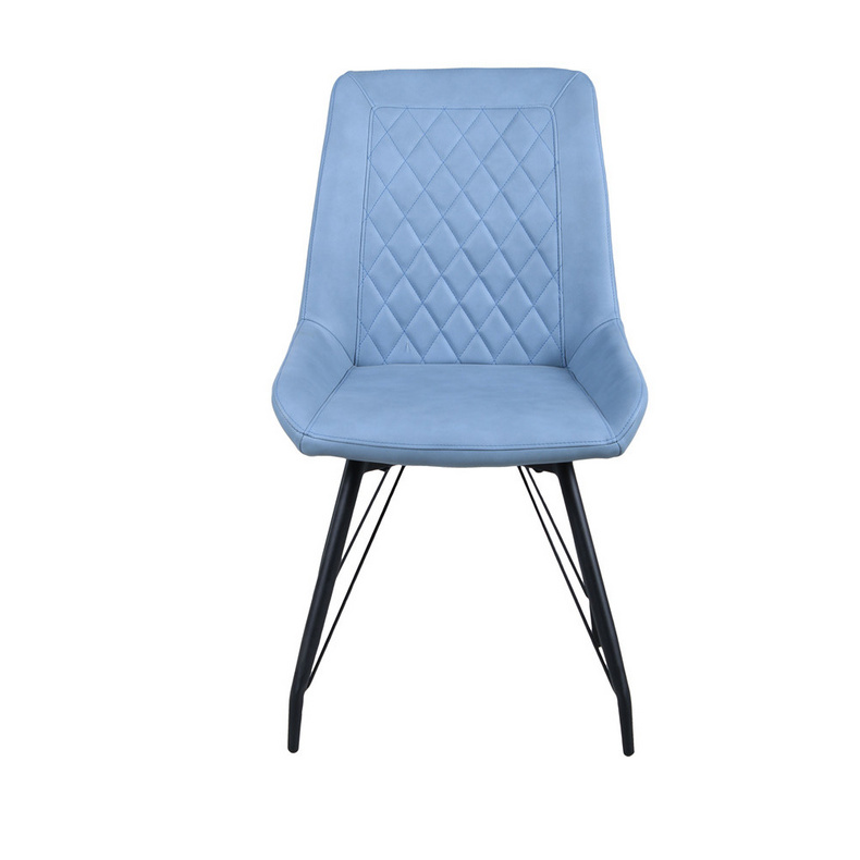 modern pu leather metal dining chair DC-1756