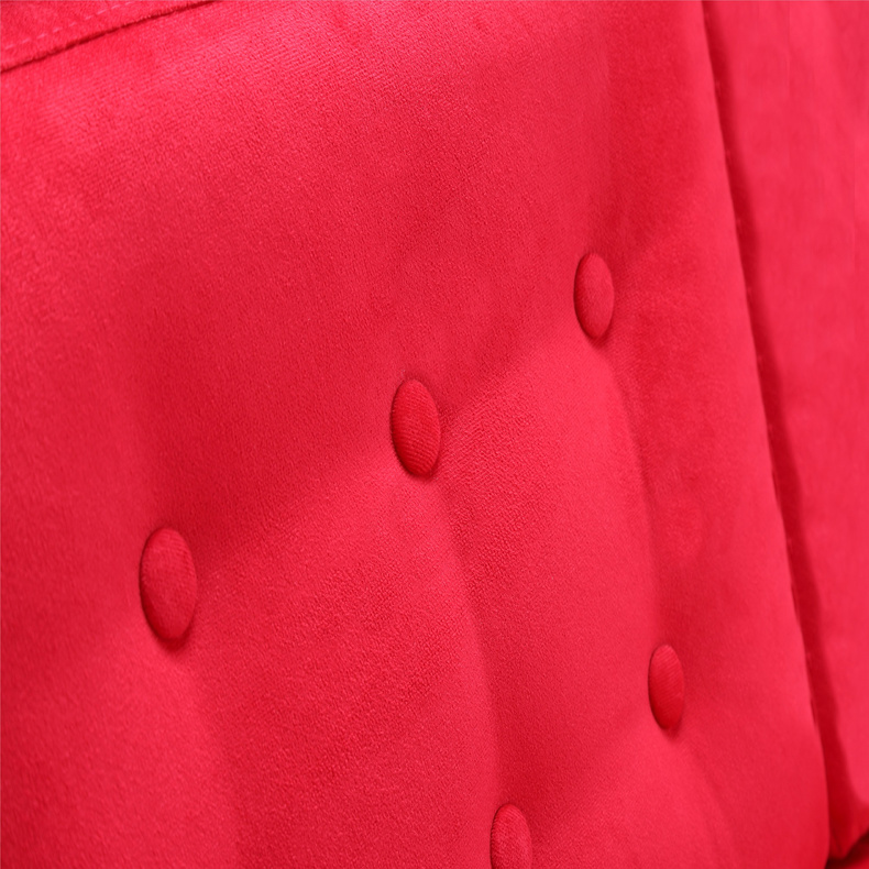 Red Fabric Sofa