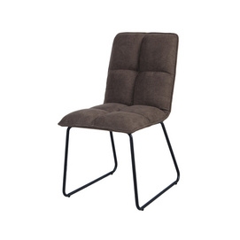 modern fabric pu leather metal dining chair DC-1763