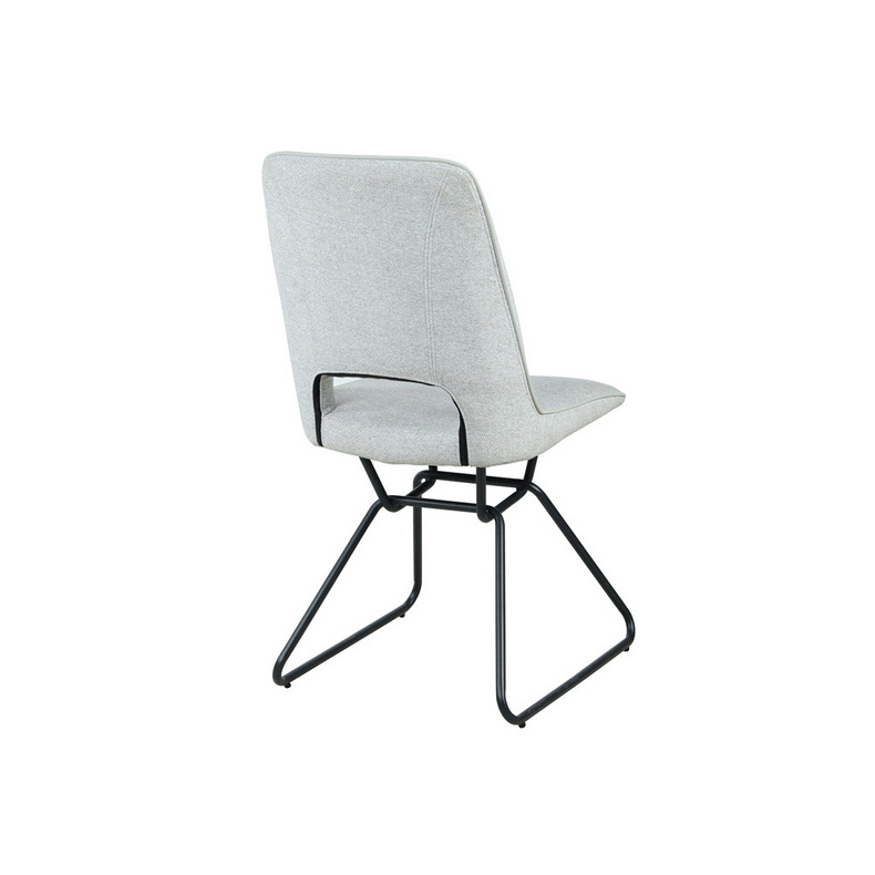 modern fabric pu leather metal dining chair DC-1735