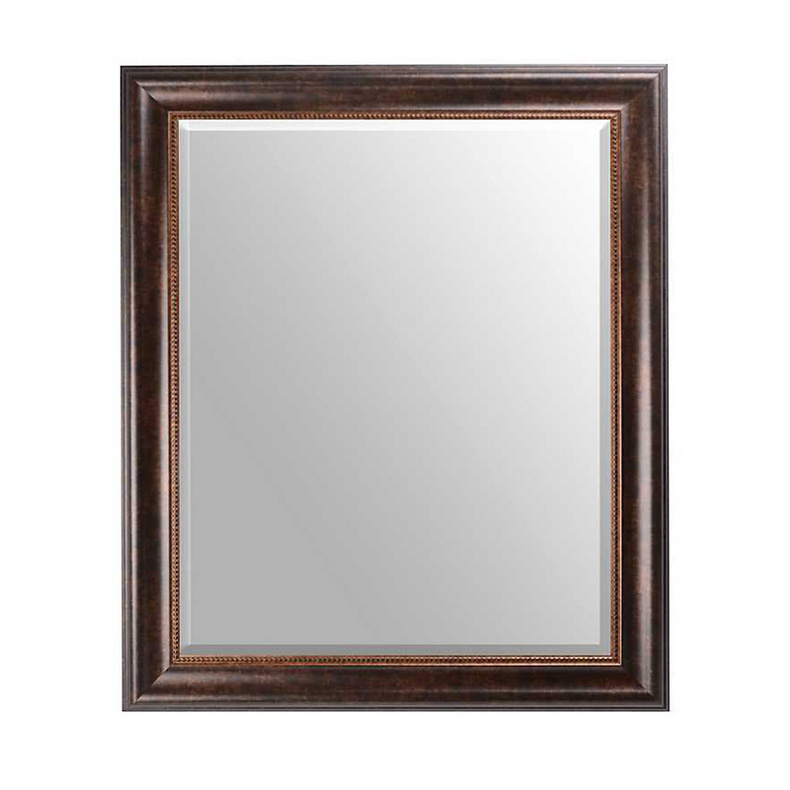 Decorative Framed Beveled Mirror, PS Moulding