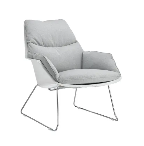 luxury living room furniture modern room fabric sofa modern sofa chair with metal leg