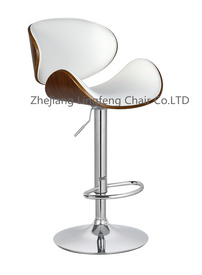 Adjustable Swivel Bar bentwood High Stool chair