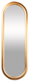 Capsule-Shaped Accent Mirror for Entryway, Living Room, or Bathroom