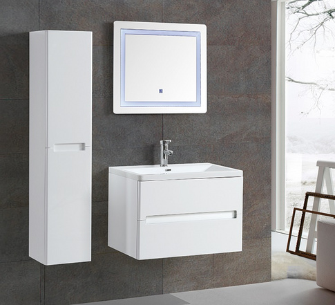 Wholesale Modern MDF Wall Mounted Mirrors Sink Bathroom Vanities MF-1701