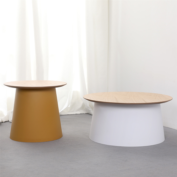 Round side coffe table