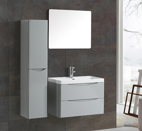 Wholesale Modern MDF Wall Mounted Mirrors Sink Bathroom Vanities MF-1703
