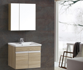 Wholesale Modern MDF Wall Mounted Mirrors Sink Bathroom Vanities ML-1706