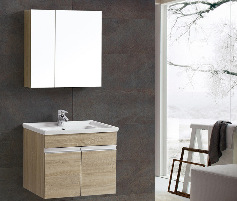 Wholesale Modern MDF Wall Mounted Mirrors Sink Bathroom Vanities ML-1706