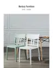 Plastic design dining cafe resurant oudoor chairs
