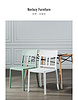 Plastic design dining cafe resurant oudoor chairs