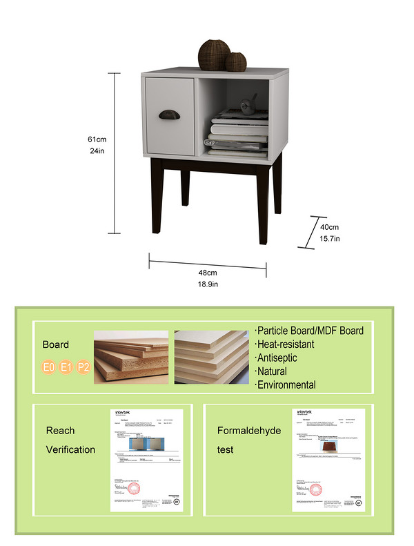 shanhe bedroom mdf bedside table SH17020
