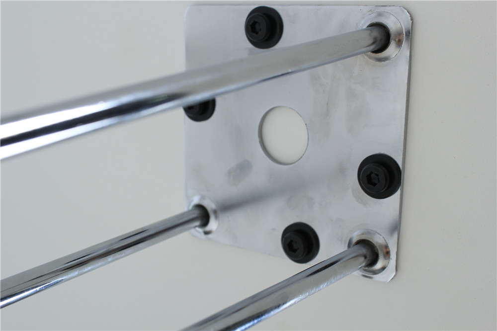 wood metal dining table DT-009