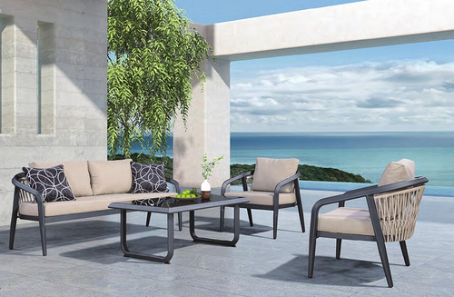 Outdoor leisure sofa set Patio Wicker furniture