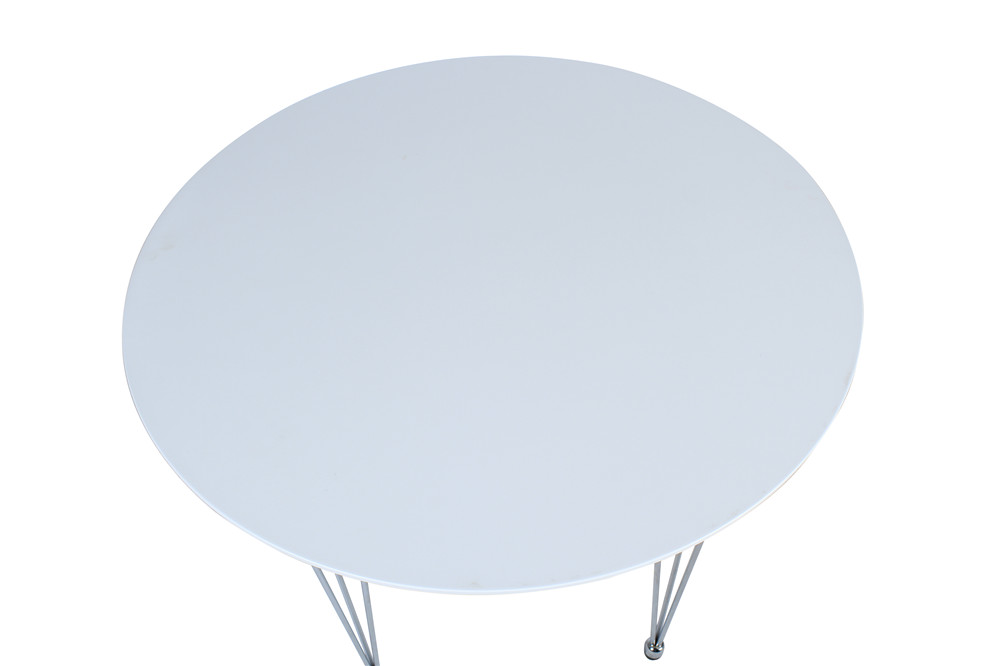 wood metal dining table DT-009