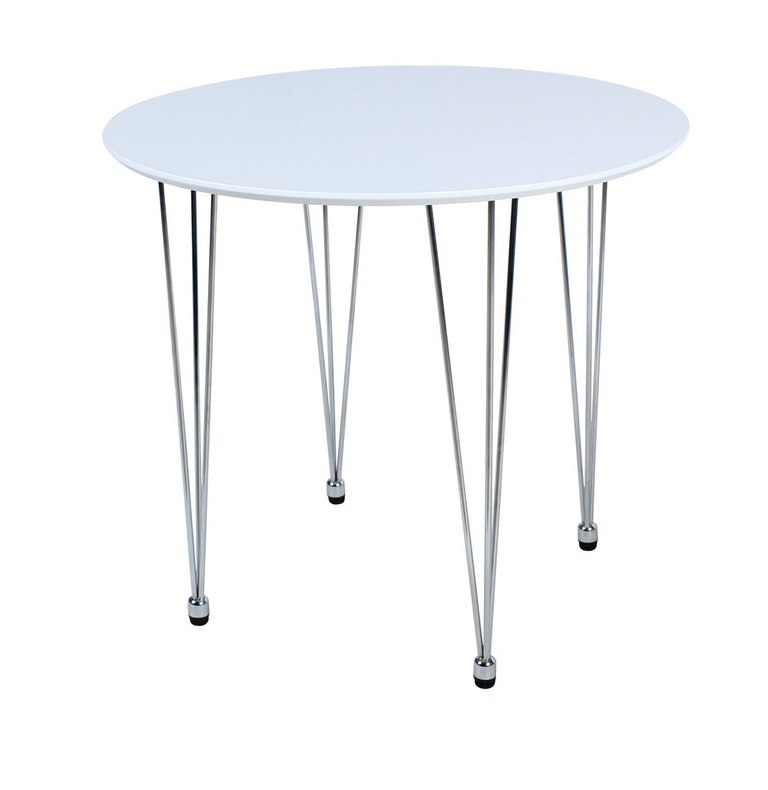 wood metal dining table DT-009