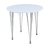 wood metal dining table DT-009