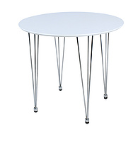 wood metal dining table DT-009