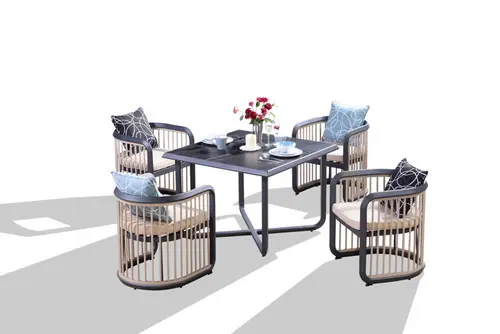 Outdoor dining set Patio Furniture Restaurant chair and table