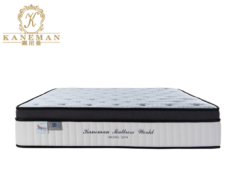 OEM pocket spring mattress rolled in a box  KMS9016