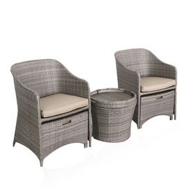 5pc PE wicker chatting set