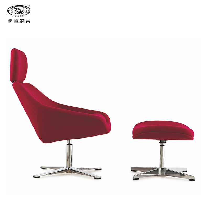 Red Wine Swivel Leisure Chair B247