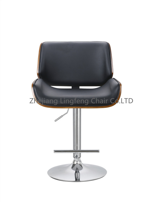 Hot Sale Soft PU Leather Leisure Bar Stools Swivel  High Chair