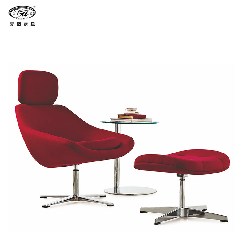 Red Wine Swivel Leisure Chair B247