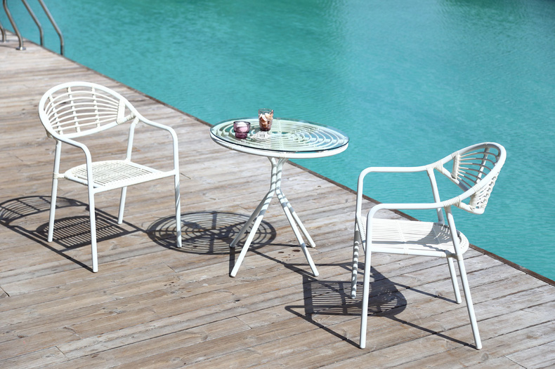 Garden dinning coffee furniture set