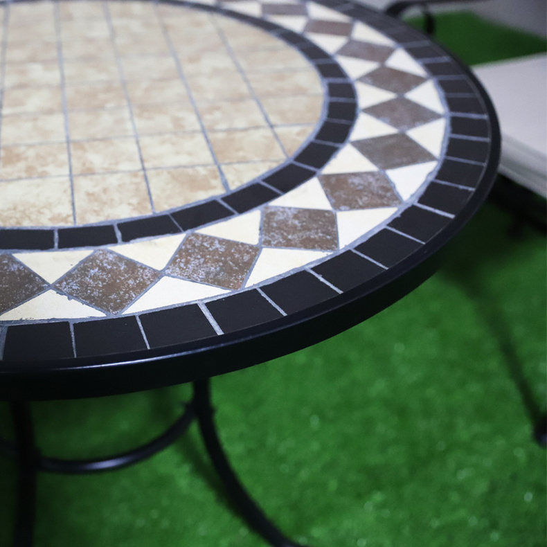 5pcs mosaic garden table set