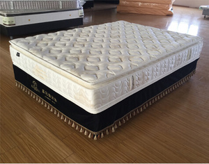 5 star hotel mattress with double pillow top