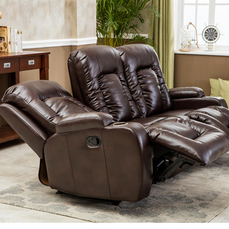 Furniture Single Modern Power Lift Electric Riser Recliner Chair with Cup Holder in Diamond Air Leather For Elderly