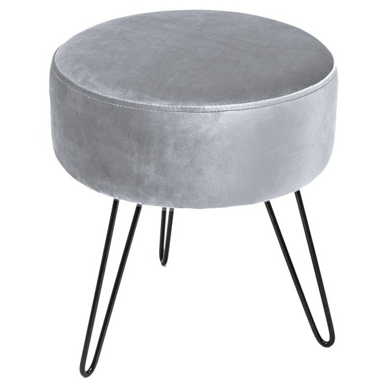 Velvet Footstool