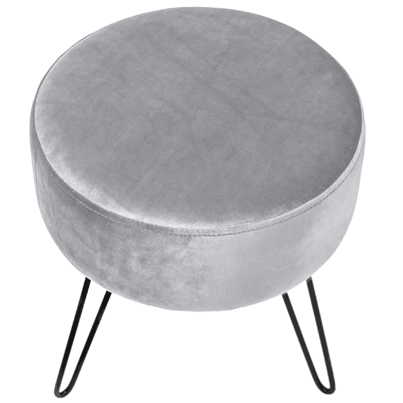 Velvet Footstool