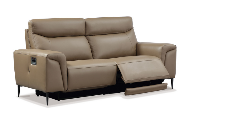 Power Recliner Leather Sofa-6320