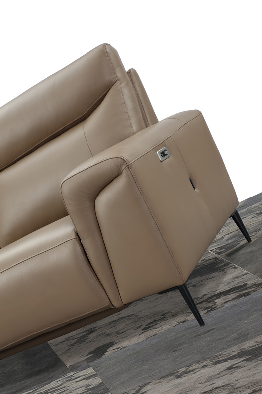 Power Recliner Leather Sofa-6320