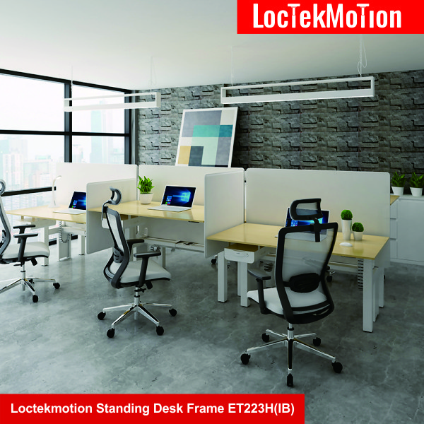 Loctekmotion Standing Desk Frame ET223H(IB)