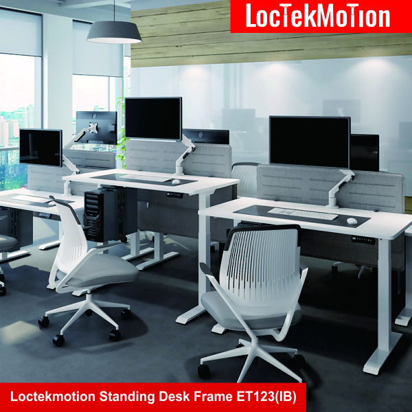 Loctekmotion Standing Desk Frame ET123(IB)