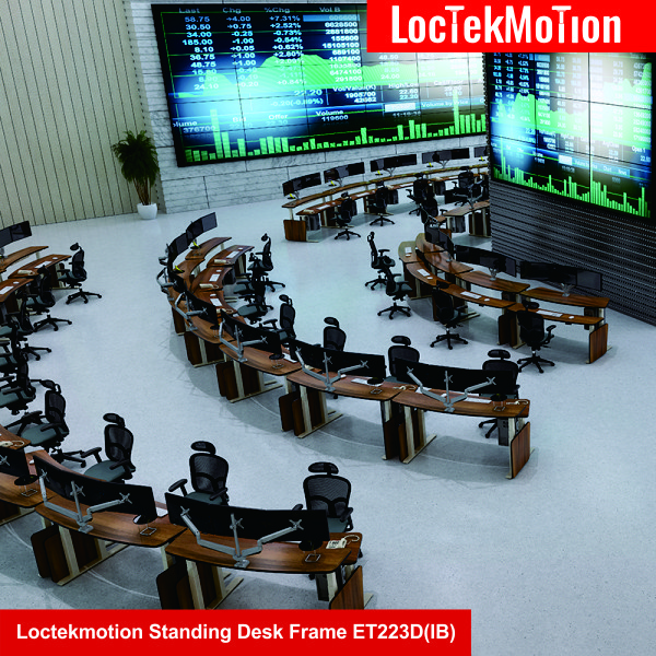 Loctekmotion Standing Desk Frame ET223D(IB)