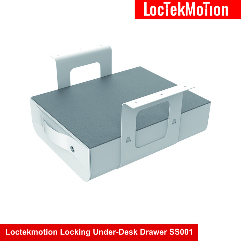 Loctekmotion Locking Under-Desk Drawer SS001