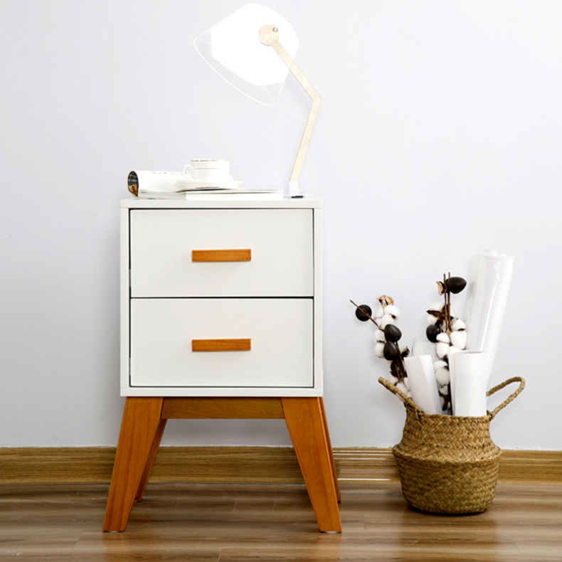 White Nordic Style Minimalist Side Cabinet N156406