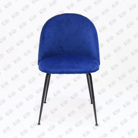 Stylish modern steel dining chair