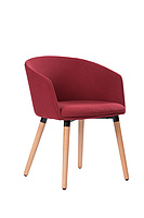9-05M  Meeting Room Modern Red Chair