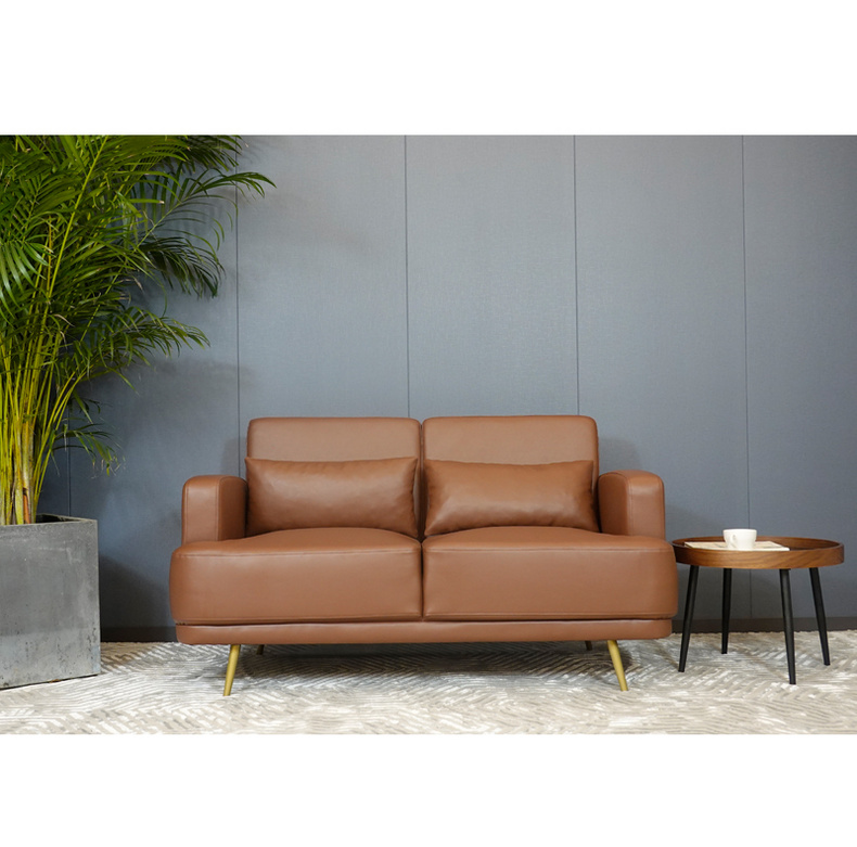 Leather Double Sofa