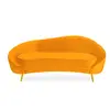 New Design Curved Sofas 3 Seater