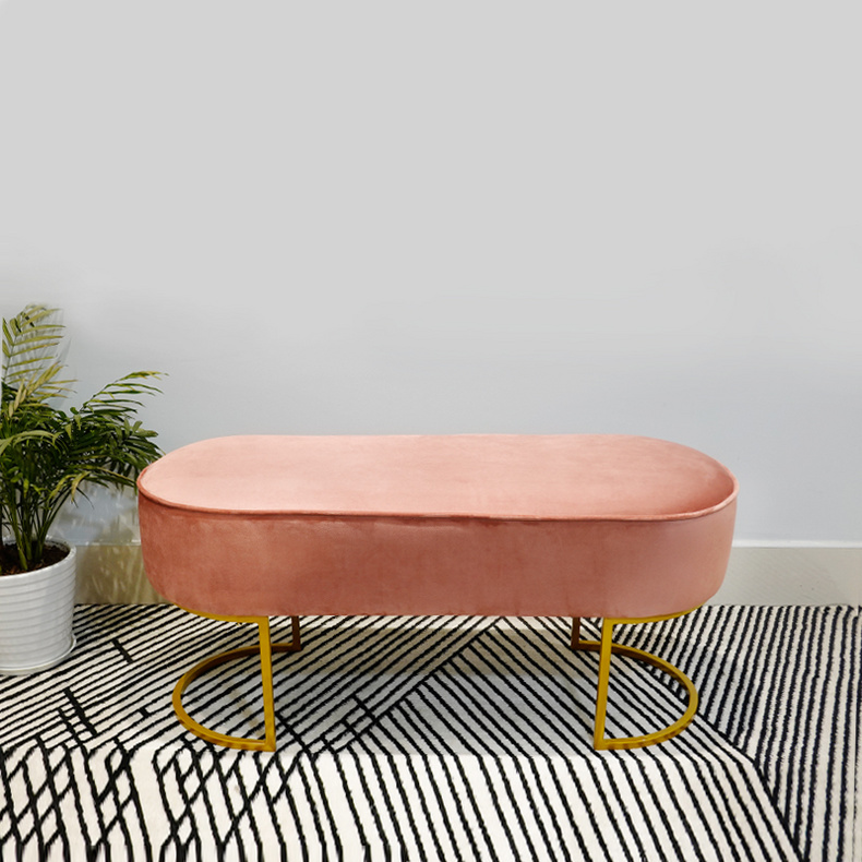 Velvet Pink Bench