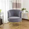 Round Armchairs Hotel Living Room Accent Chairs